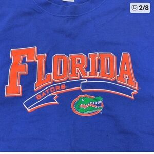 Florida Gators T-Shirt Royal Blue Shirt Tee, Short Sleeve 100% cotton